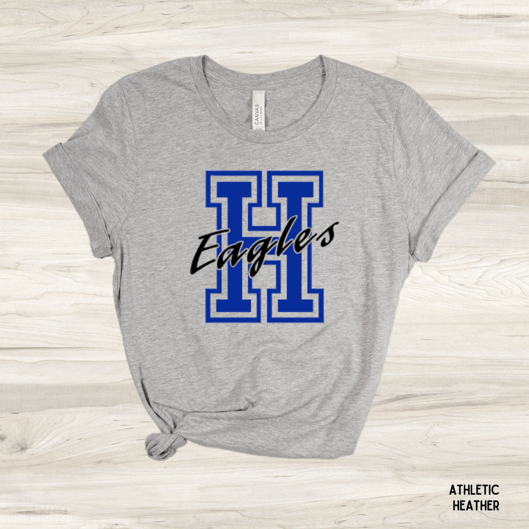  Holden Eagles 2 graphic tee in athletic heather - unisex hometown pride t-shirt