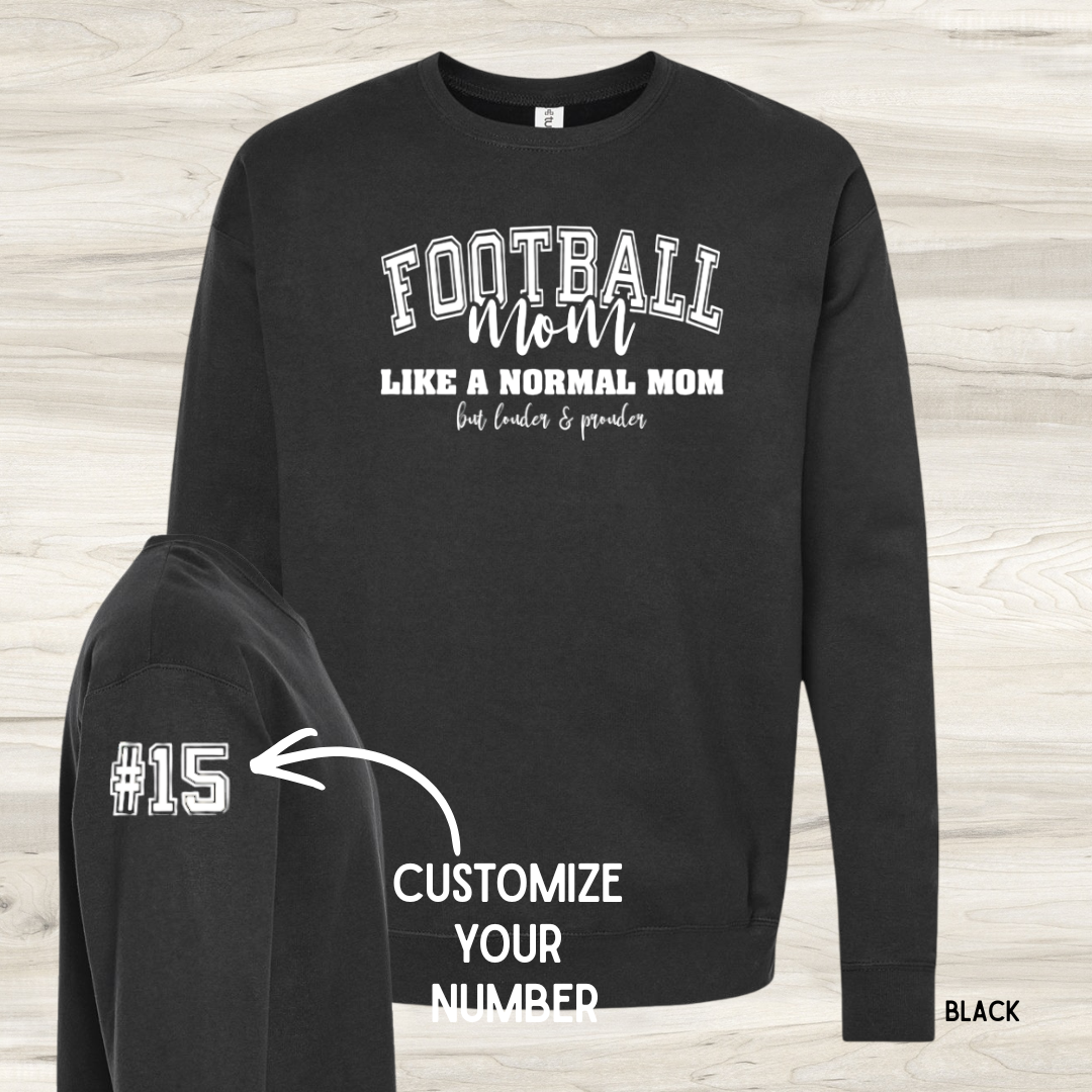 Football Mom *Custom Number*