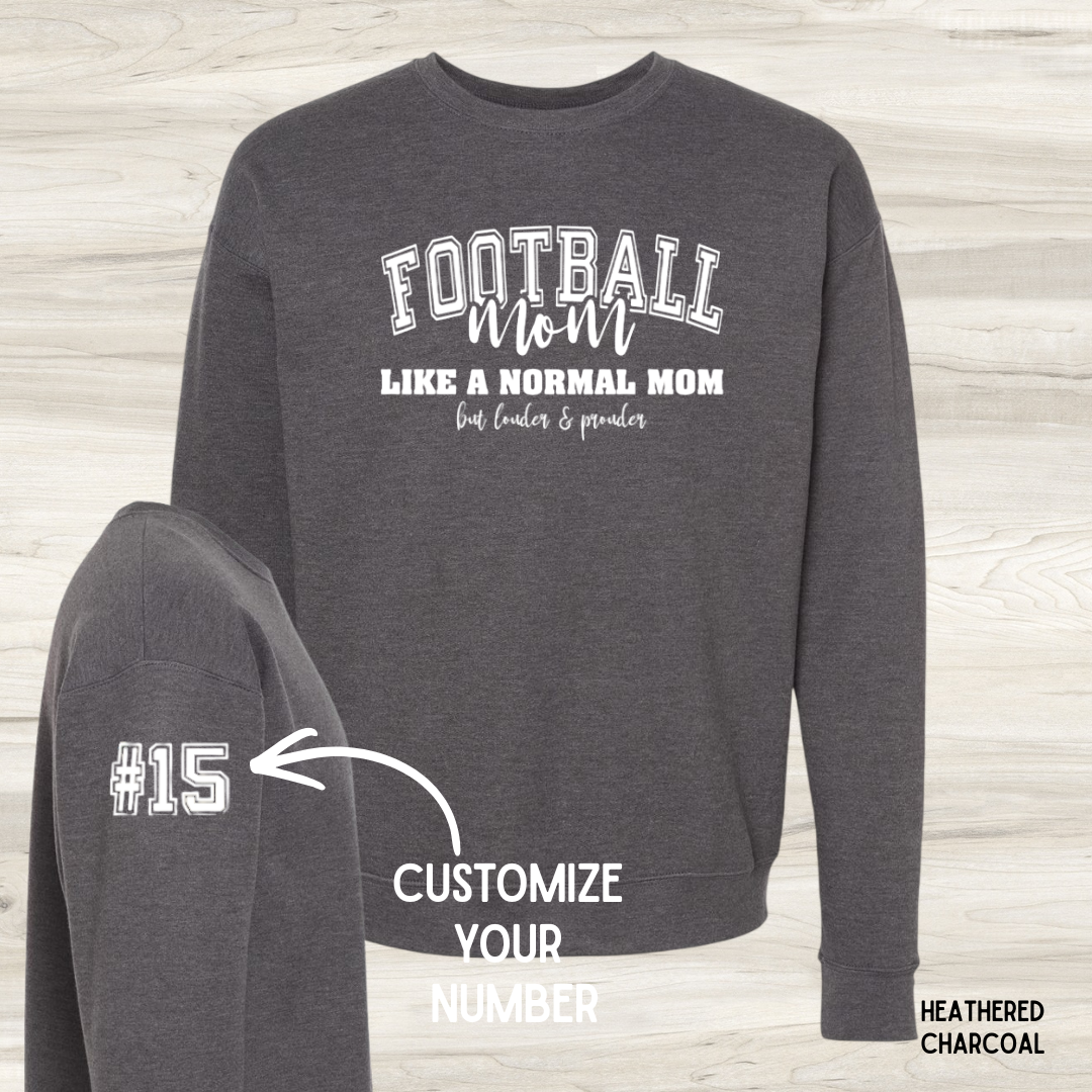 Football Mom *Custom Number*