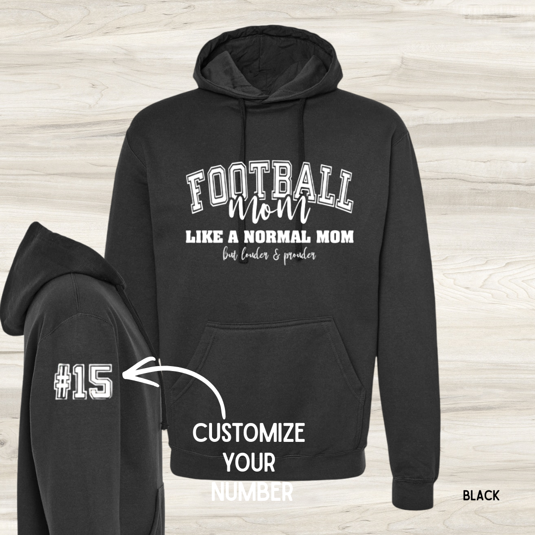 Football Mom *Custom Number*