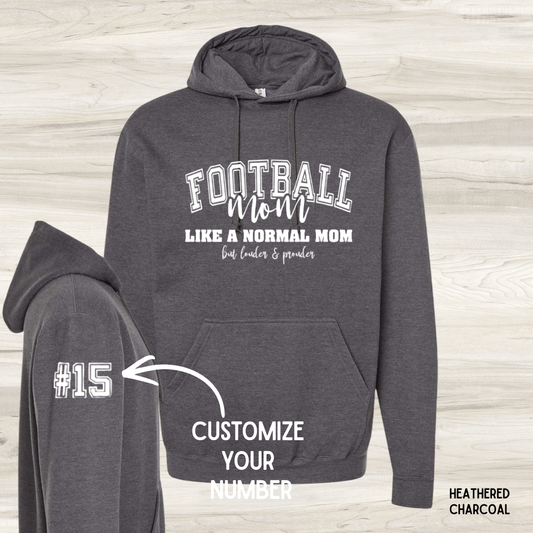 Football Mom *Custom Number*