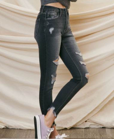 KanCan Calista High Rise Ankle Skinny Jean