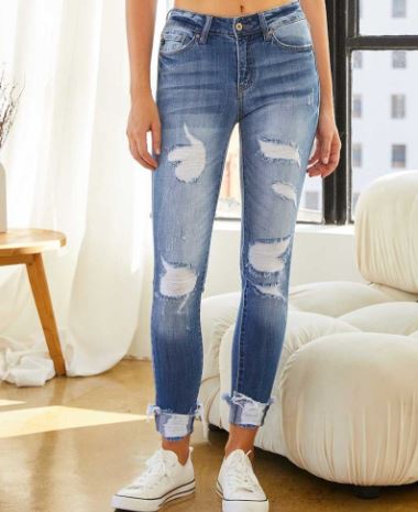 KanCan Florence Mid Rise Super Skinny Jean