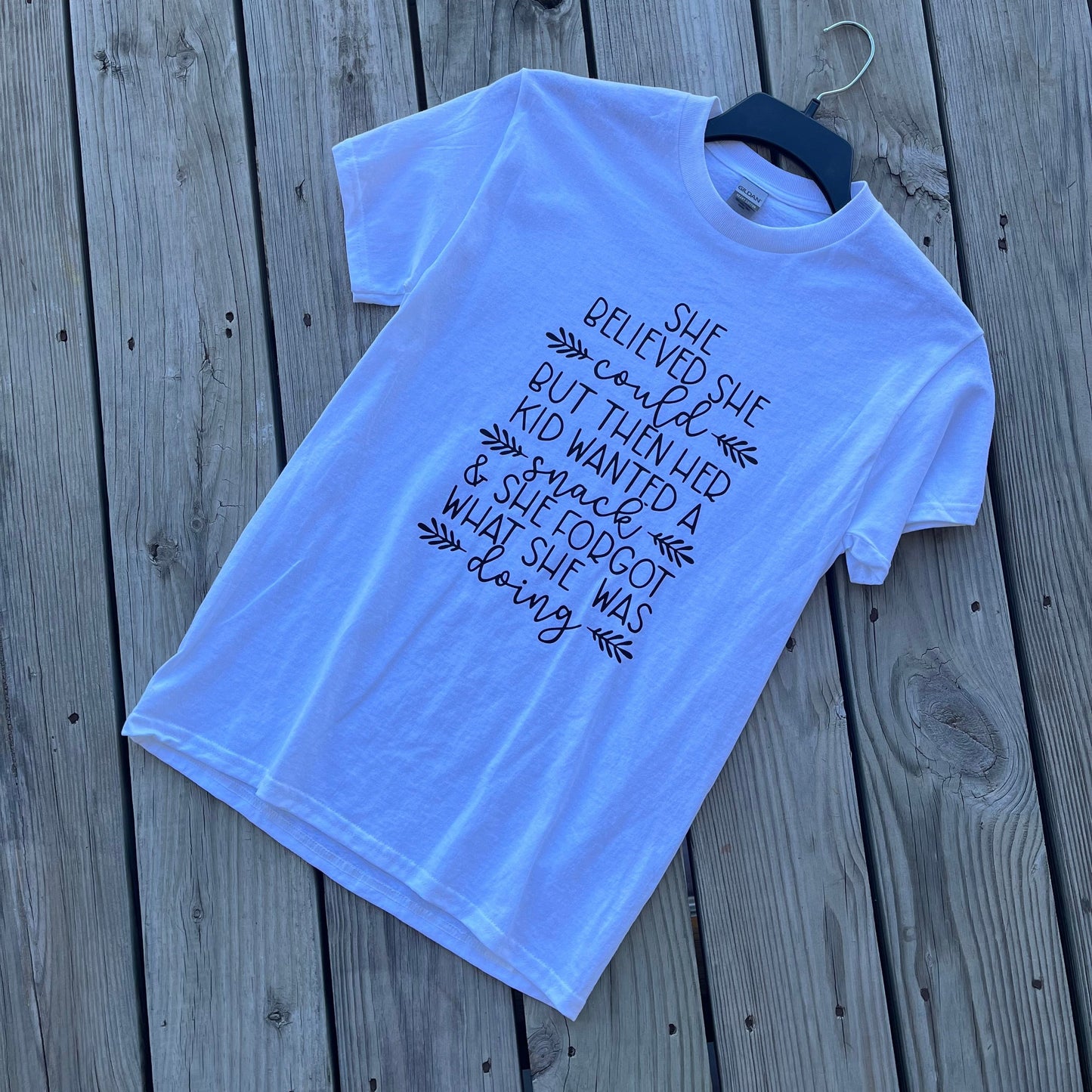 "She Believed She Could..." Graphic Tee