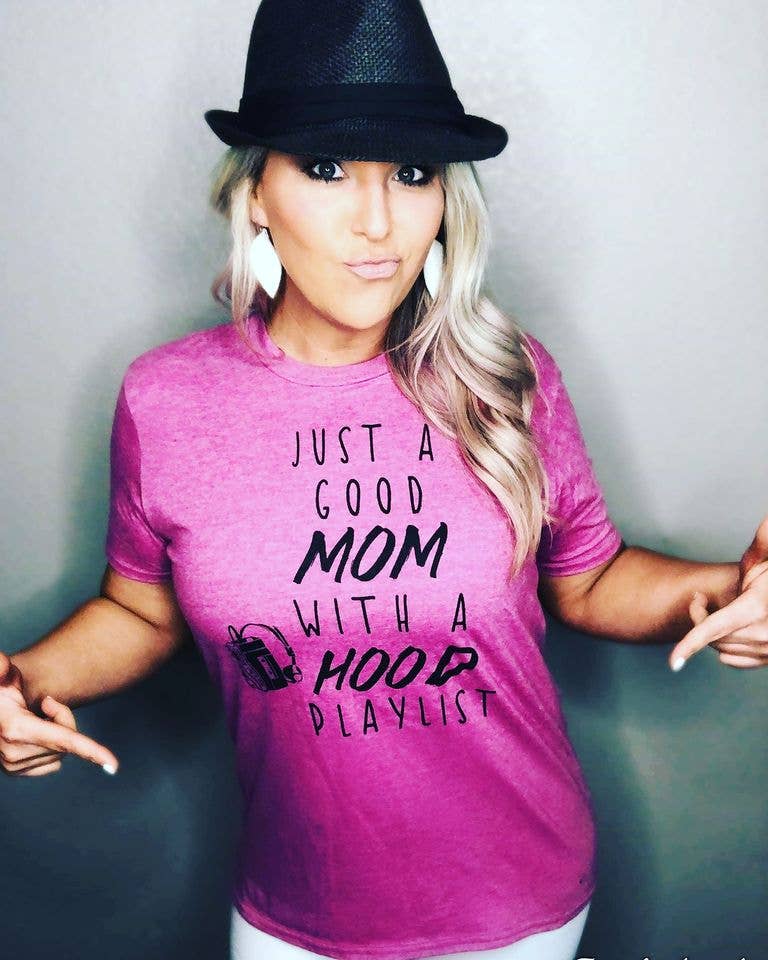 "Just a Good Mom..." Graphic Tee - Last One - Size Small